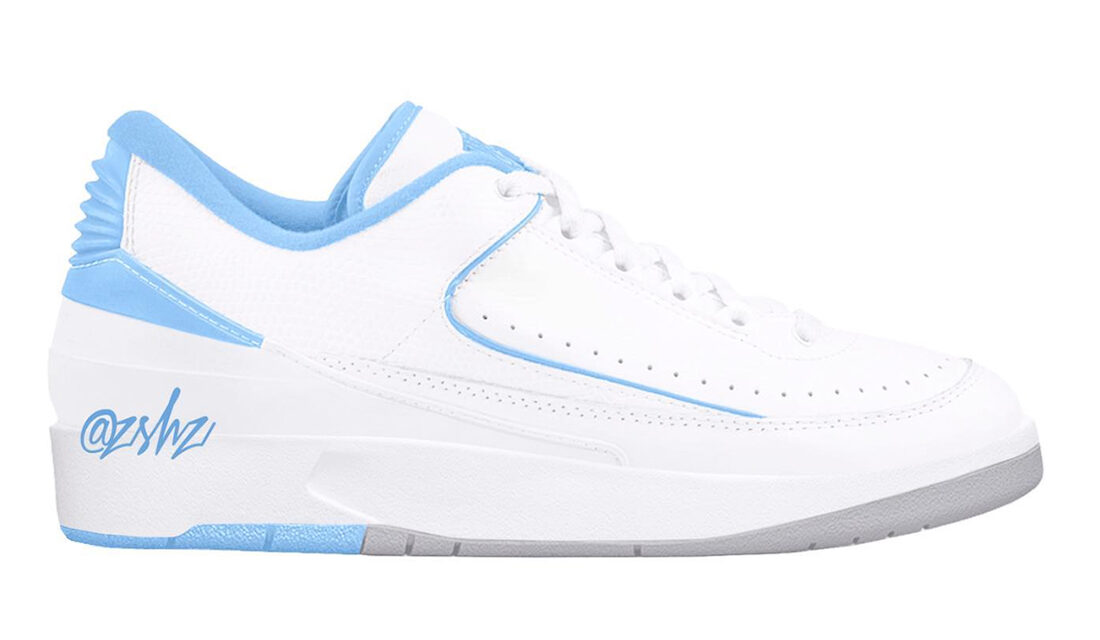 Air Jordan 2 Low UNC University Blue DV9956-104 Release Date