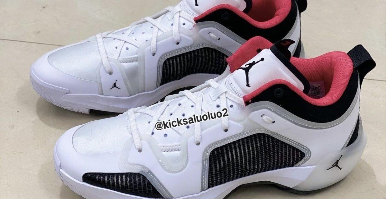 Air Jordan 37 Low White Black DQ4122-100 Release Date