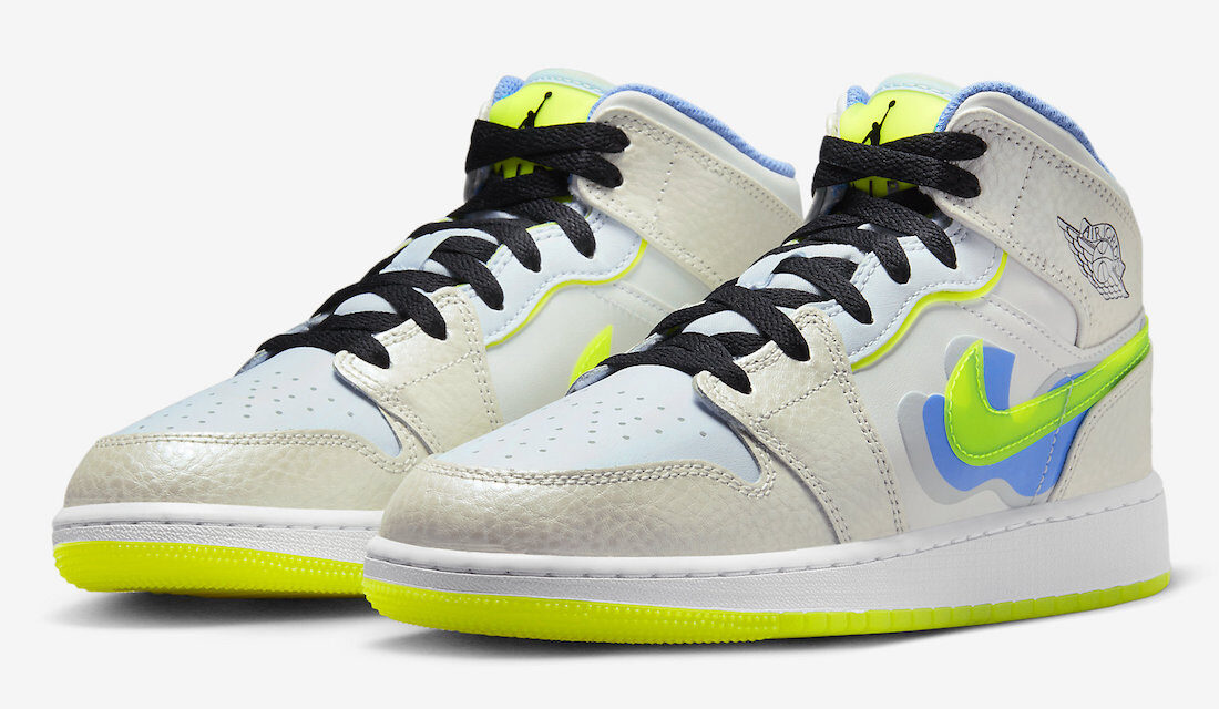 Air Jordan 1 Mid GS Volt TPU DV1314-017 Release Date