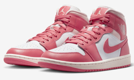 Air Jordan 1 Mid Strawberries and Cream BQ6472-186 Release