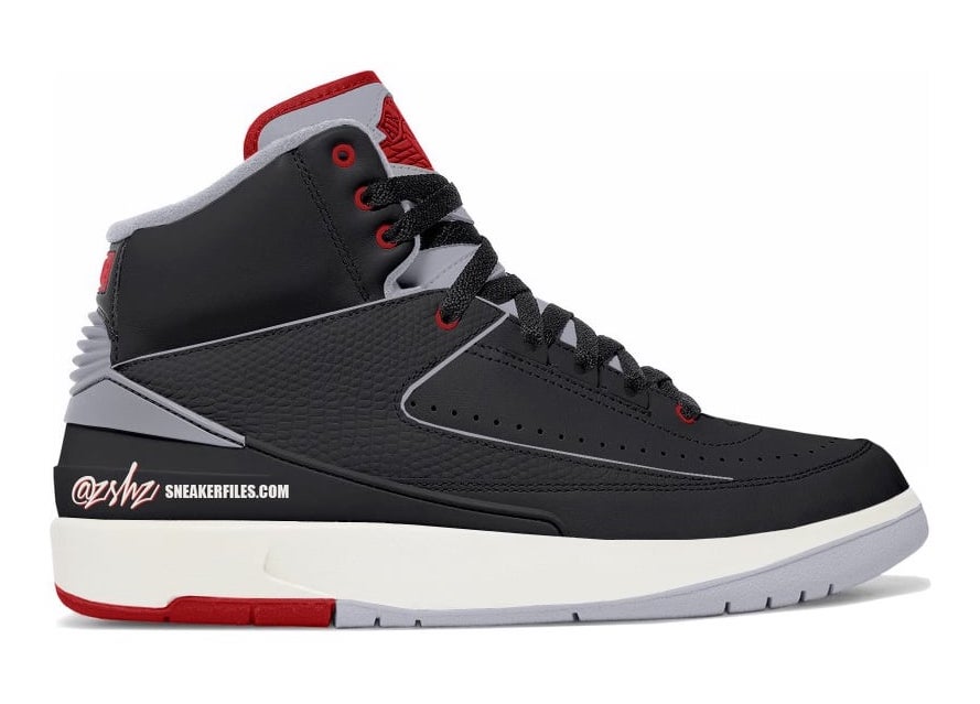 Air Jordan 2 Black Cement DR8884-001 Release Date