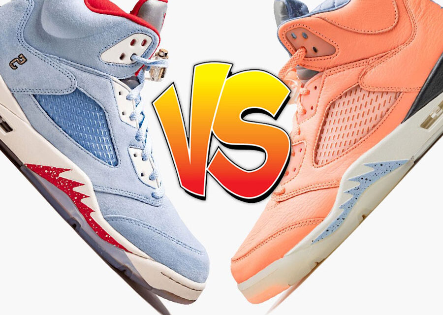 Trophy Room x Air Jordan 5 vs DJ Khaled x Air Jordan 5