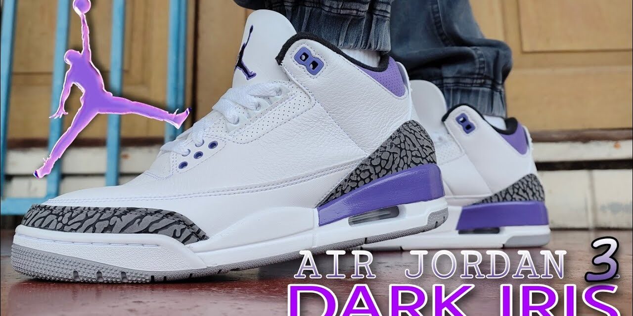 Smaller than before ? Air Jordan 3 Dark Iris unboxing and on