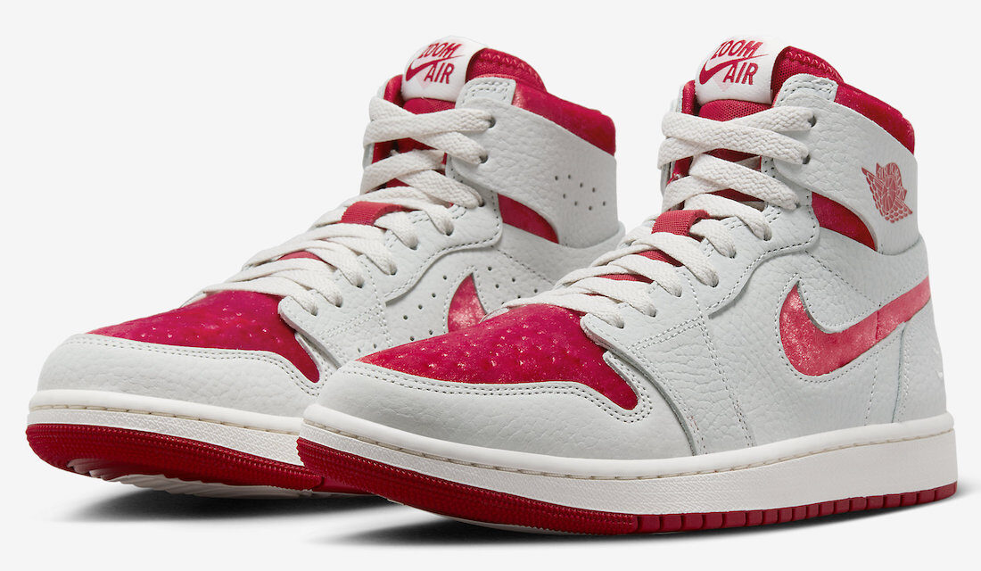 Air Jordan 1 Zoom CMFT 2 Valentines Day DV1304-106 Release