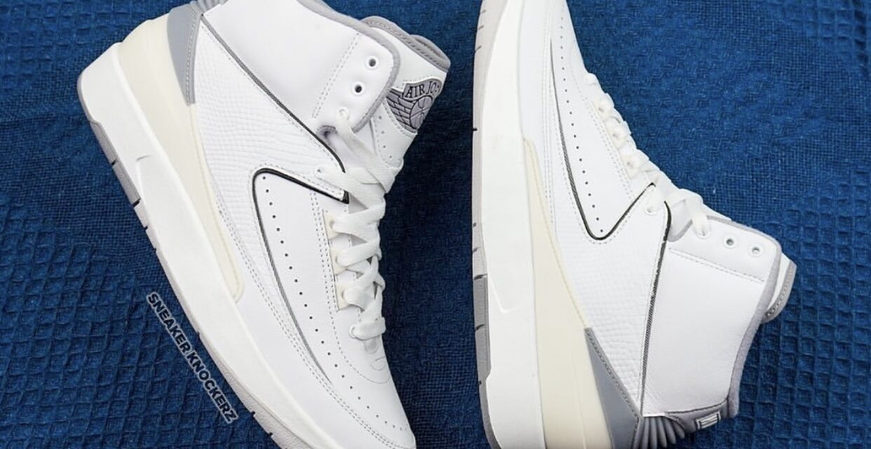 Detailed Look at the Air Jordan 2 “Neutral Grey”