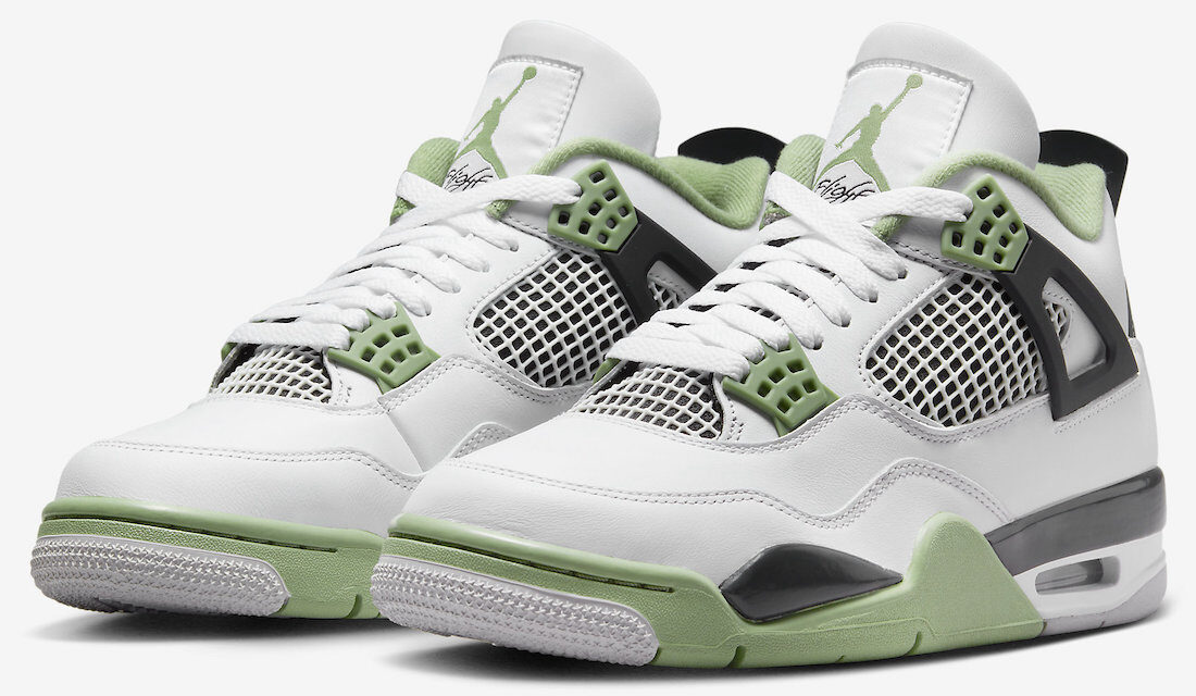 Official Photos of the Air Jordan 4 “Seafoam”