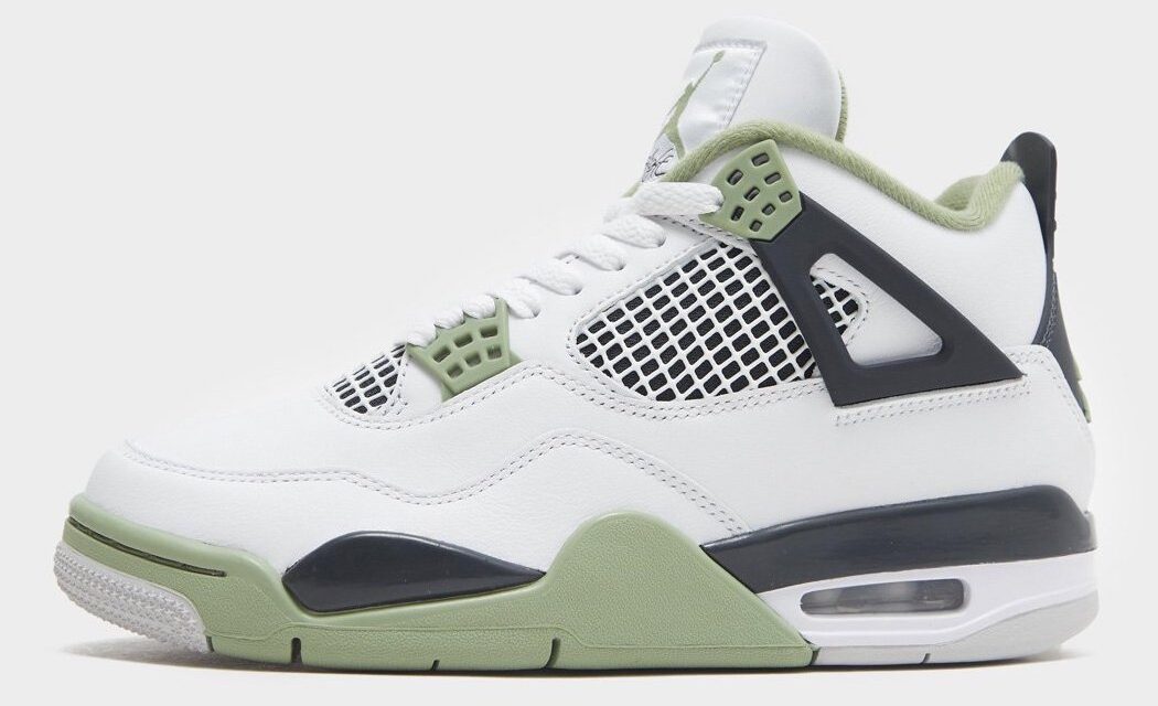 Air Jordan 4 Seafoam Oil Green WMNS AQ9129-103 Release Date