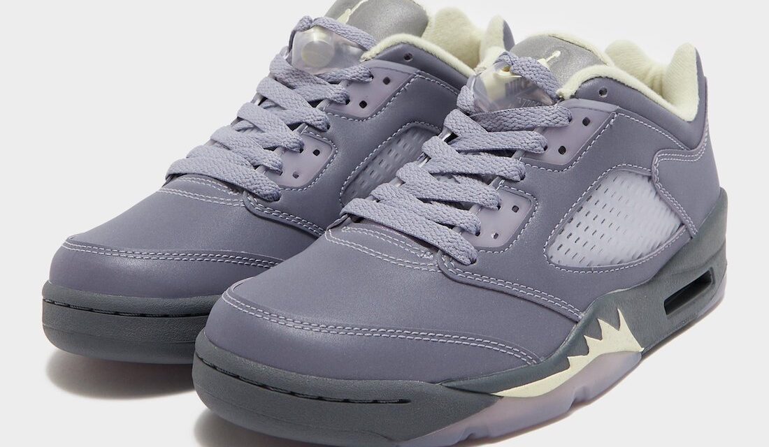 Air Jordan 5 Low “Indigo Haze” Comes With Reflective Upper