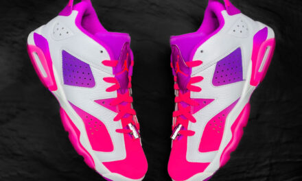 Nicki Minaj Air Jordan 6 Low Pinkprint Sample