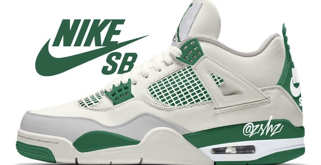 Nike SB x Air Jordan 4 Pine Green DR5415-103 Release Date