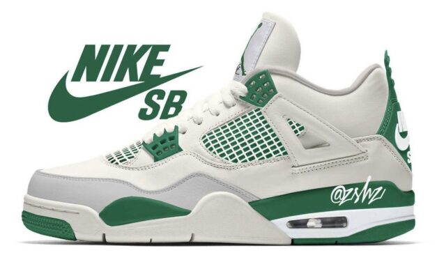 Nike SB x Air Jordan 4 Pine Green DR5415-103 Release Date