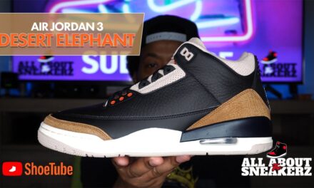 AIR JORDAN 3 'DESERT ELEPHANT' UNBOXING &