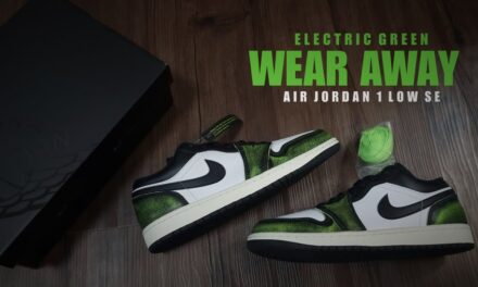 UNBOXING ELECTRIC GREEN WEAR AWAY 2022 Air Jordan 1 Low SE