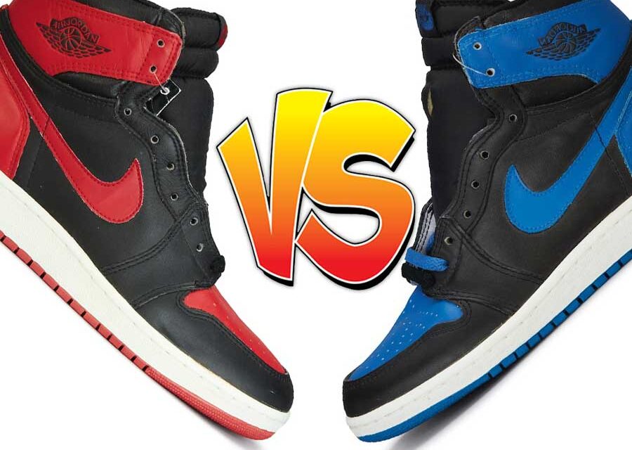 Better Air Jordan 1 High OG 1985: “Bred” or “Royal”