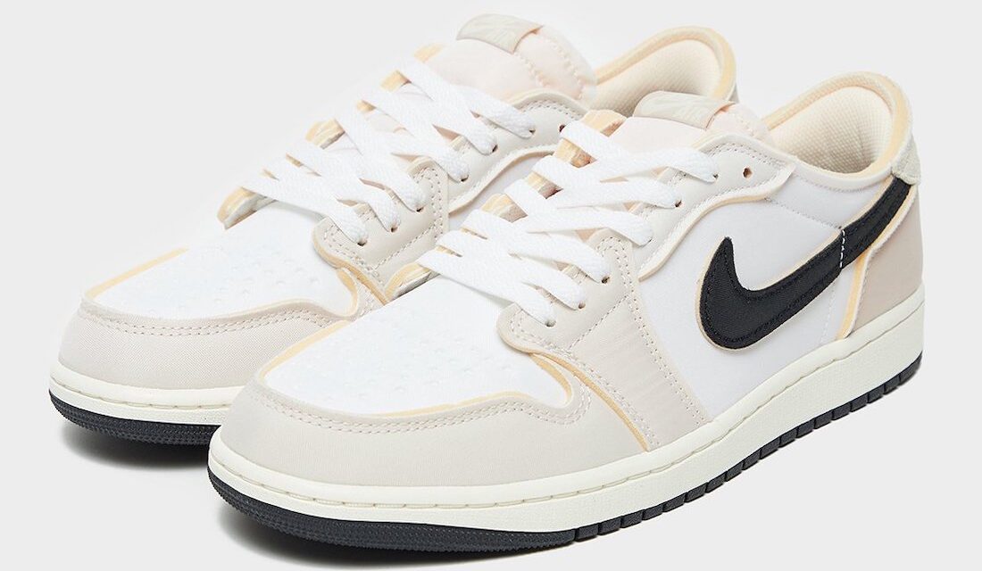 First Look: Air Jordan 1 Low OG EX “Sail”