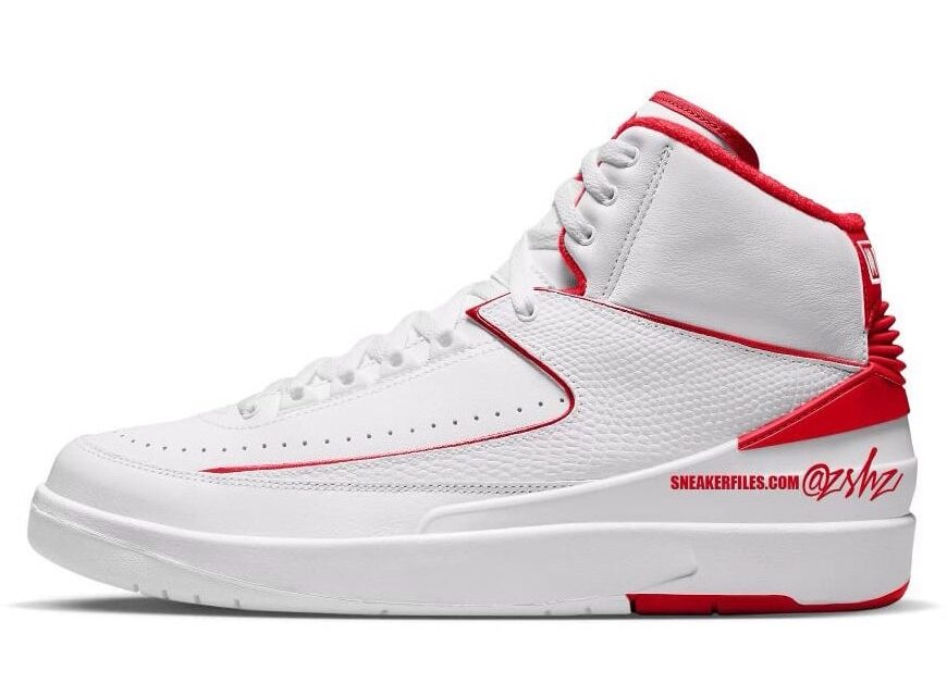 Air Jordan 2 Fire Red DR8884-101 Release Date