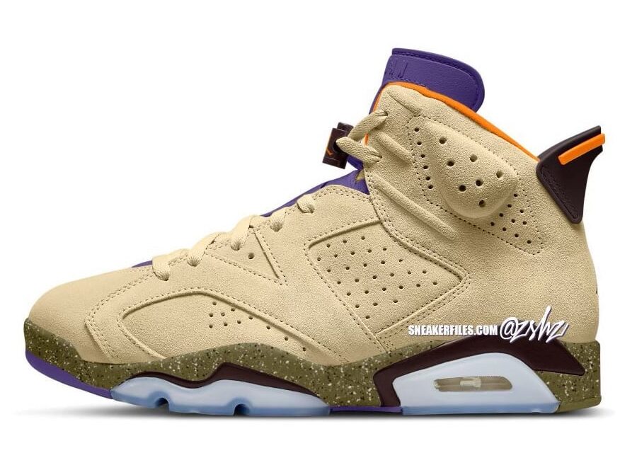 Air Jordan 6 Gore-Tex Brown Kelp FD1643-300 Release Date