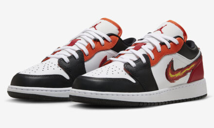 Air Jordan 1 Low Flaming Swoosh FJ7222-101 Release Date