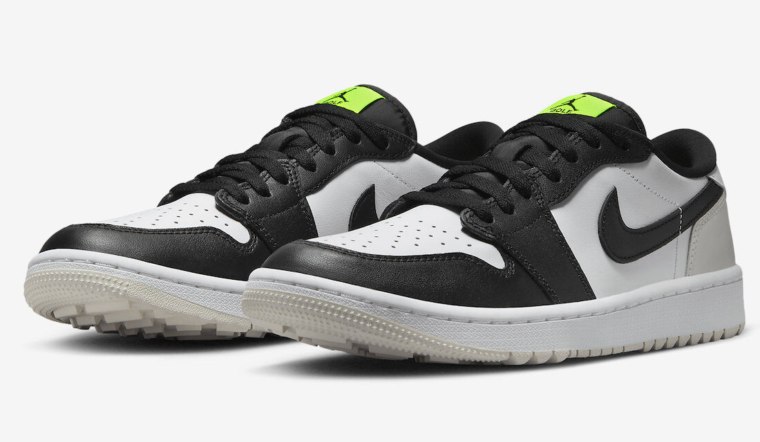 Air Jordan 1 Low Golf White Black Volt DD9315-108 Release