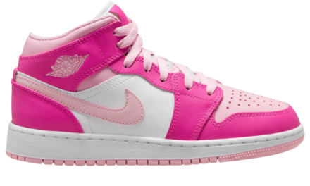 Air Jordan 1 Mid GS Medium Soft Pink FD8780-116 Release Date