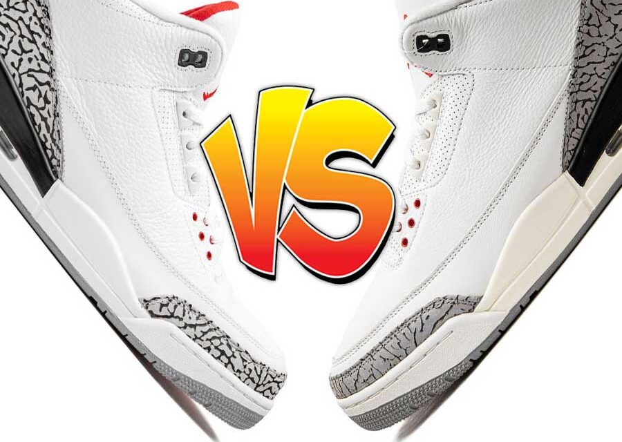 Better Air Jordan 3: “White Cement ’88” or “White Cement