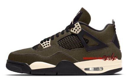 Air Jordan 4 Olive Canvas FB9927-200 Release Date