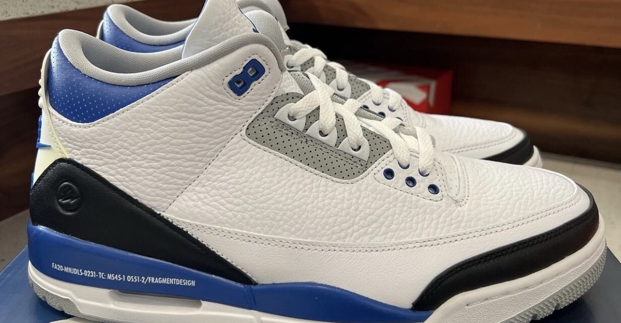 Hiroshi Fujiwara Fragment Air Jordan 3 Sample