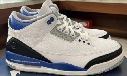 Hiroshi Fujiwara Fragment Air Jordan 3 Sample