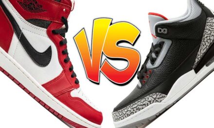 Air Jordan 1 Lost and Found vs Air Jordan 3 Black Cement