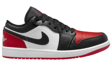 Air Jordan 1 Low Bred Toe 553558-161