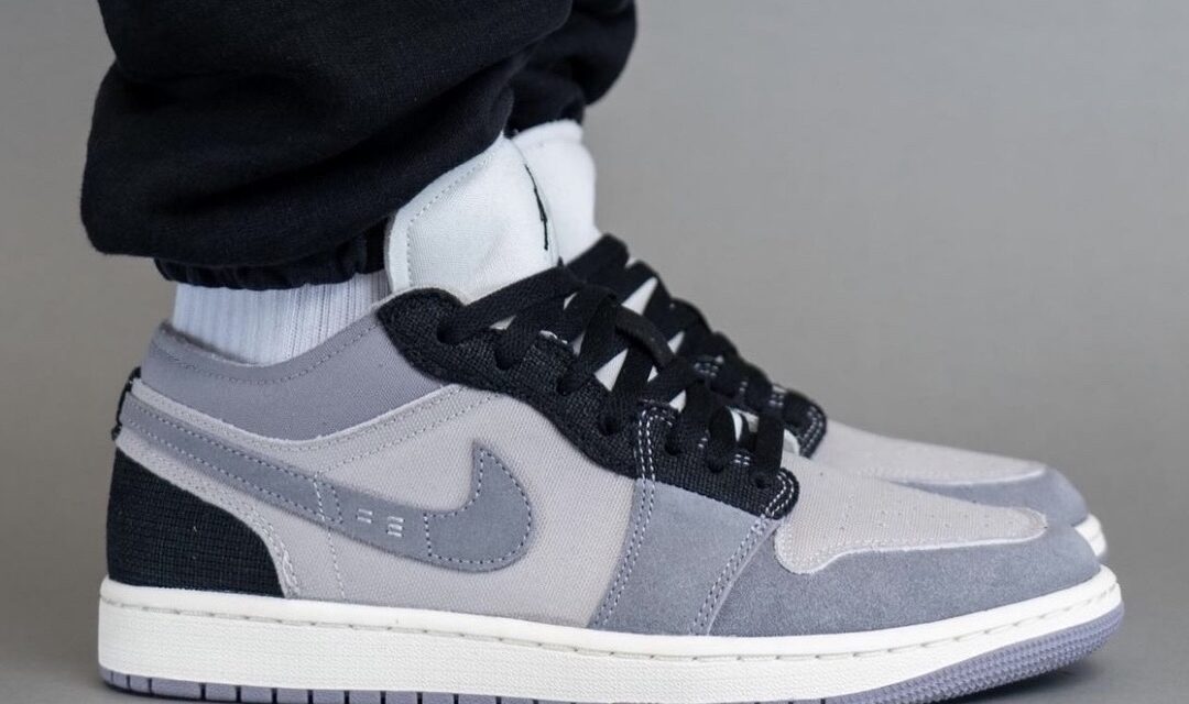 Air Jordan 1 Low Craft Cement Grey DZ4135-002