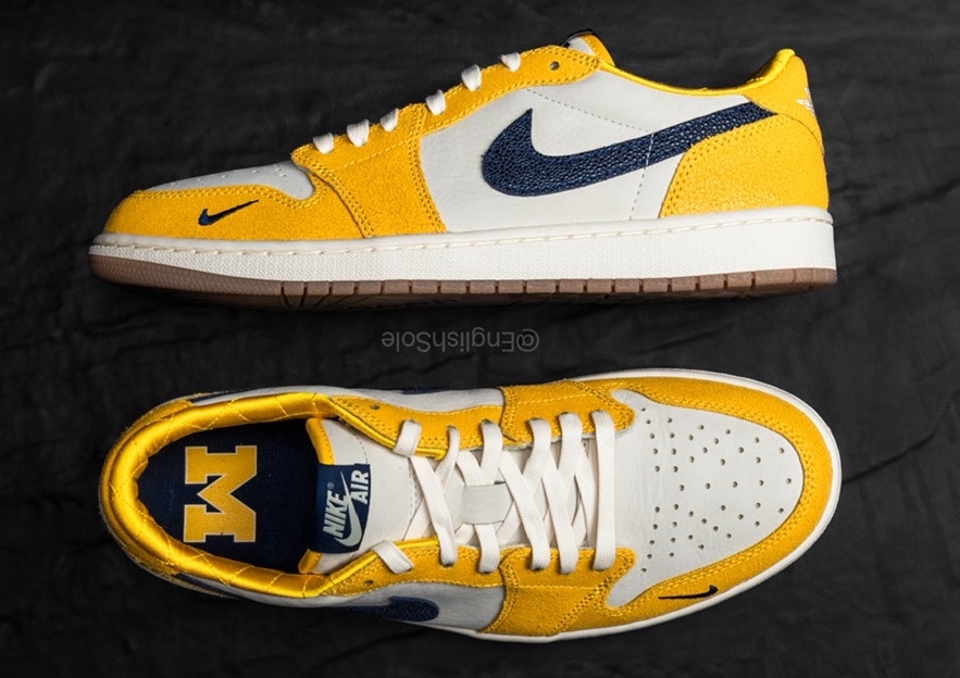 Air Jordan 1 Low OG Michigan PE