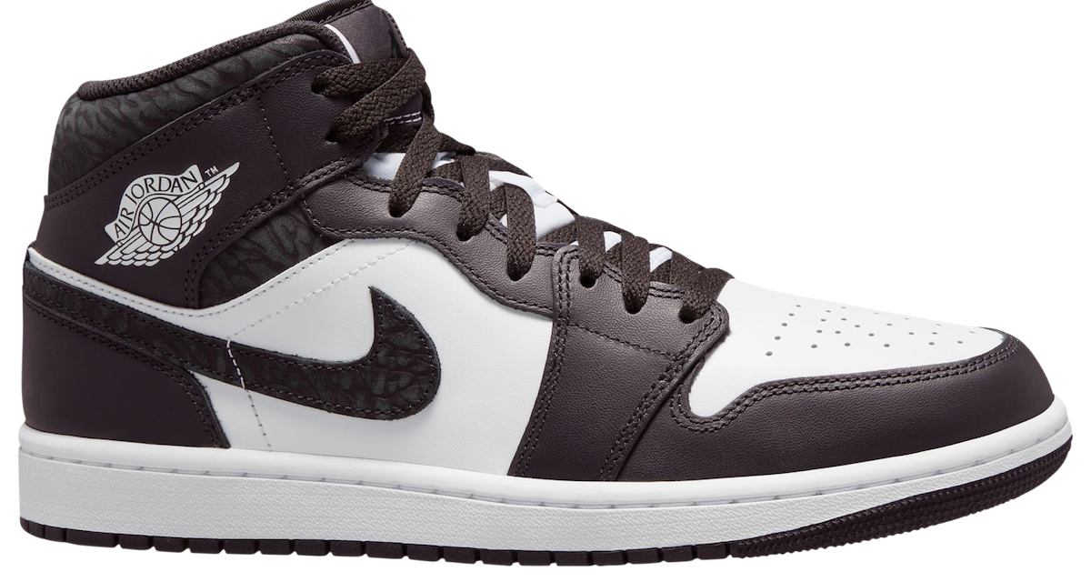 Air Jordan 1 Mid Panda Elephant FB9911-001