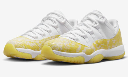 Air Jordan 11 Low Yellow Snakeskin AH7860-107