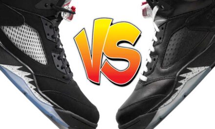 Air Jordan 5 Black Metallic vs Air Jordan 5 Premio Bin 23