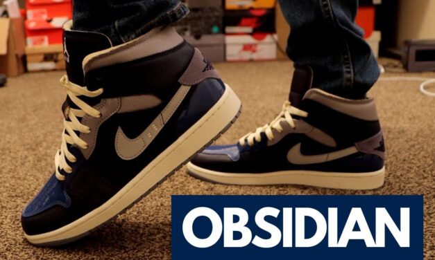 Jordan 1 Mid SE Craft Obsidian Unboxing + On Feet!