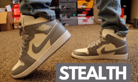 Jordan 1 Mid Stealth Unboxing + On Feet!