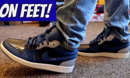 Jordan 1 Low SE Craft Obsidian Unboxing + On Feet!