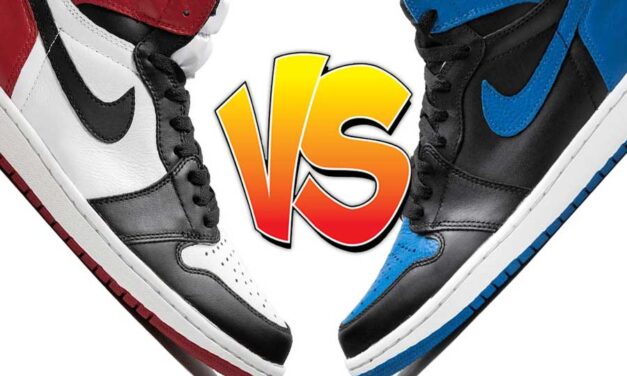 Air Jordan 1 Black Toe vs Air Jordan 1 Royal Comparison