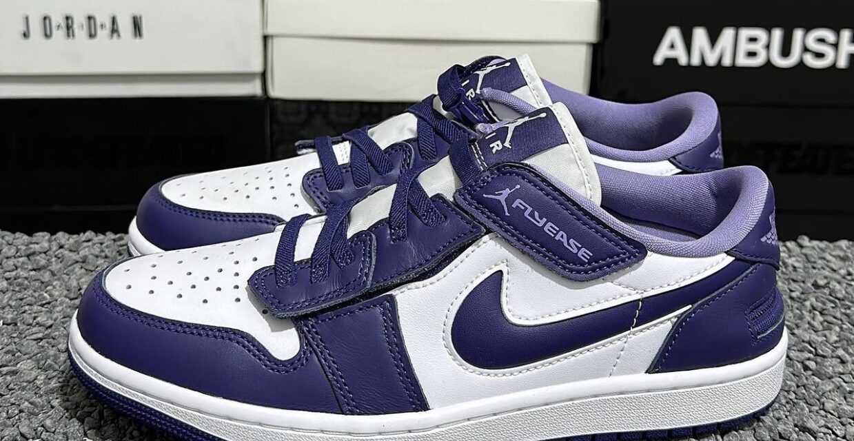 Air Jordan 1 Low FlyEase Sky J Purple DM1206-515