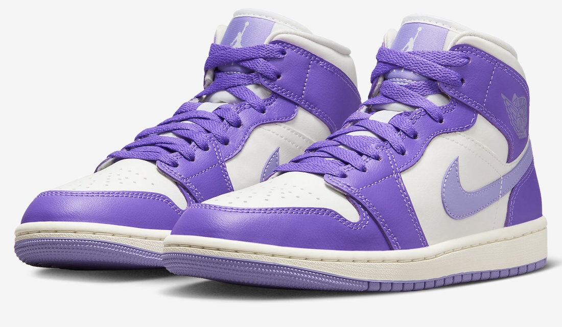 Air Jordan 1 Mid Action Grape BQ6472-504