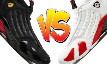 Air Jordan 14 Last Shot vs Air Jordan 14 Candy Cane