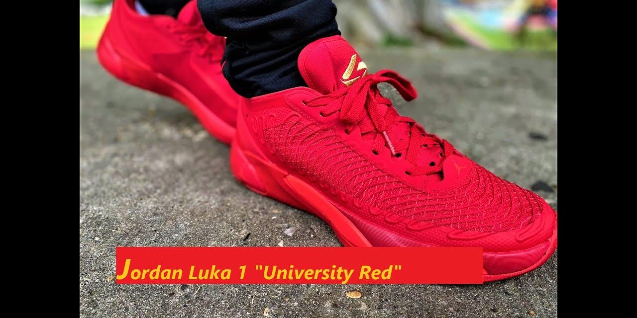 Jordan Luka 1 University Red Unboxing And On Feet Review