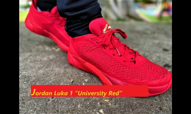 Jordan Luka 1 University Red Unboxing And On Feet Review