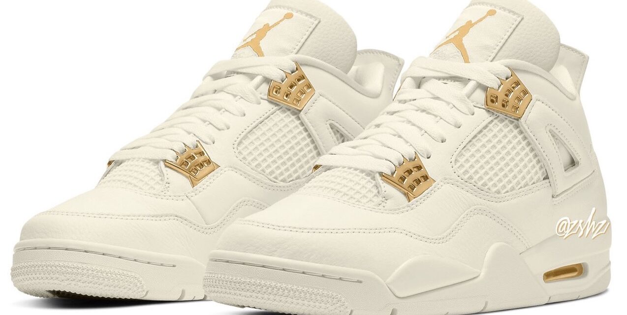 Women’s Air Jordan 4 Sail AQ9129-170 Release Date