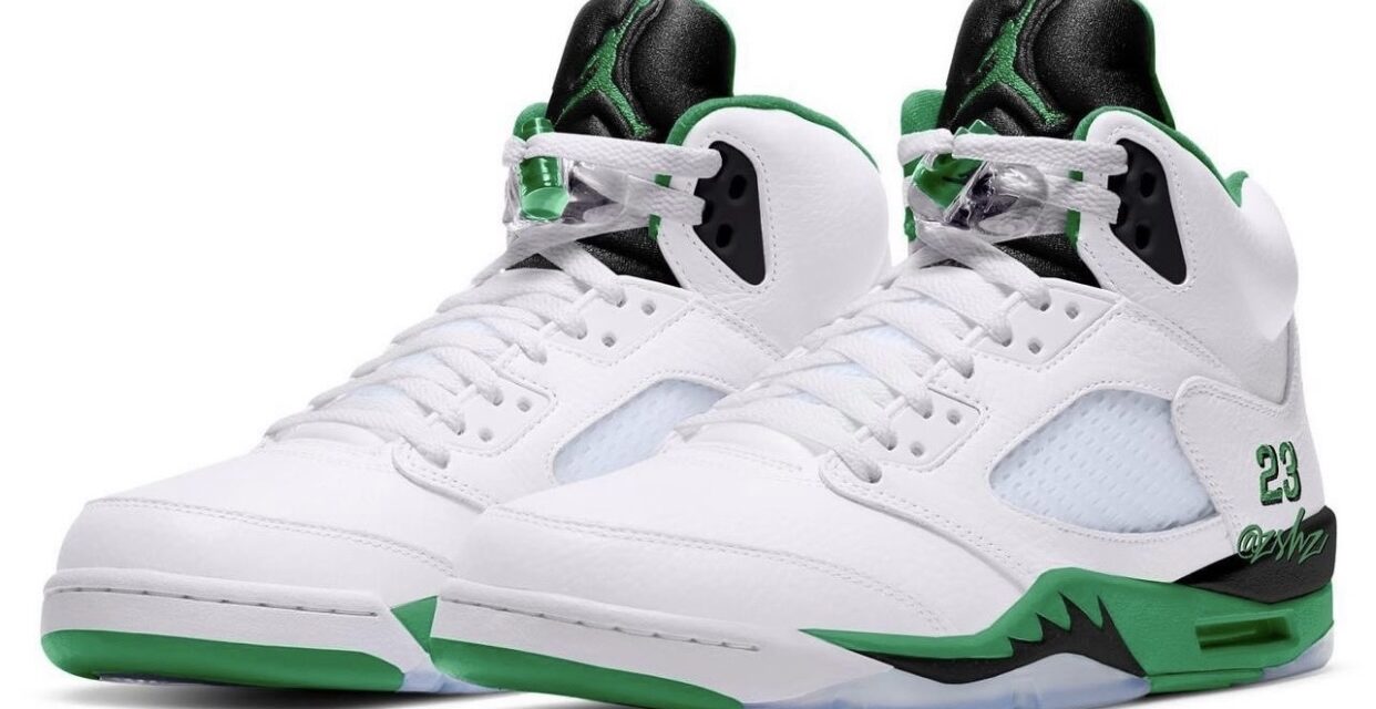 Women’s Air Jordan 5 Lucky Green DD9336-103