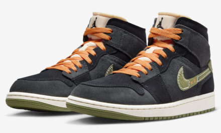 Air Jordan 1 Mid SE Craft Anthracite Light Olive FD6817-003