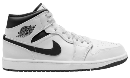 Air Jordan 1 Mid White Black DQ8426-132