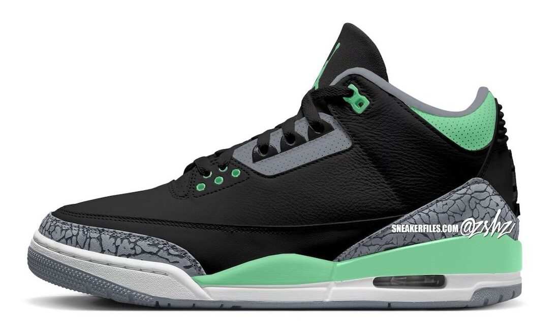 Air Jordan 3 Green Glow CT8532-031