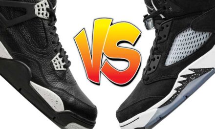 Air Jordan 4 Oreo vs Air Jordan 5 Oreo Comparison